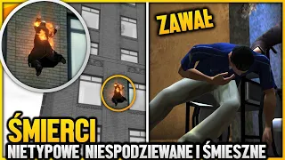 NIETYPOWE SZOKUJĄCE I GŁUPIE ŚMIERCI W SERII GTA