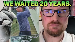 2024 Upper Deck Flagship Golf Cards Box Break and Review