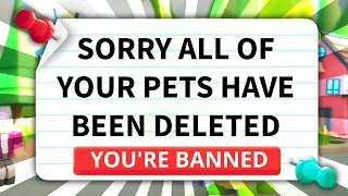 7 Things you WILL GET BANNED for in Adopt Me!