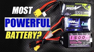 Battery Heavy Load Shootout - 4s 1500mAh Batteries