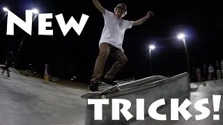 kickflip front board, front feeble, and more! | Garrett Ginner