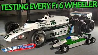 Simulating EVERY 6 Wheel F1 Car In Simpleplanes + Their Comprehensive History