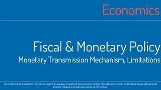 CFA Level 1 SS06 MindMap - Economics - Fiscal & Monetary Policy