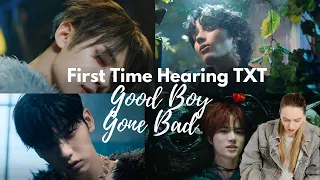 WHO ARE THEY? WHY ARE THEY SO PRETTY! Reacting to TXT For The First Time [Good Boy Gone Bad]