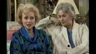 "Meet The Golden Girls" (1986) RARE Behind The Scenes TV Spot / Interview