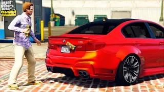 РЕАЛЬНЫЕ ПАЦАНЫ В GTA 5 - ПРИКЛЕИЛИ ВЗРЫВЧАТКУ НА BMW M5 F90 И MERCEDES C63 AMG! 🌊ВОТЕР