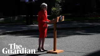 Prime minister Theresa May’s resignation speech in full