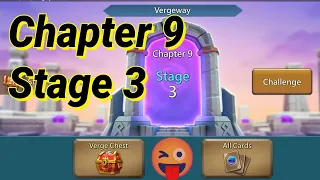 Lords mobile vergeway chapter 9 stage 3