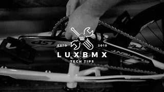 Tech Tips - New BMX Bike Maintenance (RACE BIKE)