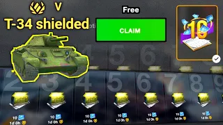 Free T-34 Shielded Event | Free Premium Tank - Wolrd of Tanks Blitz