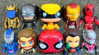 AVENGERS SUPERHERO TOYS ASSAMBLE,SPIDER-MAN 2,DEADPOOL HULK,WOLVARINE VS BLACK PANTHER,MARVEL 10