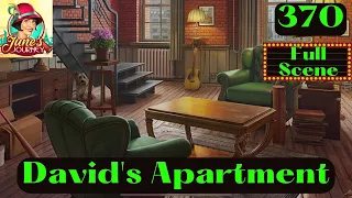 JUNE'S JOURNEY 370 | DAVID'S APARTMENT (Hidden Object Game) *Full Mastered Scene*