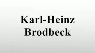 Karl-Heinz Brodbeck