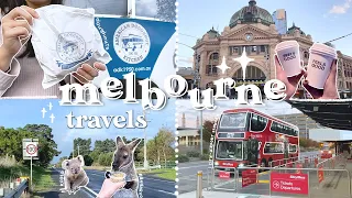 travel vlog 🍂 | things to do in melbourne 💙❄️ | australia