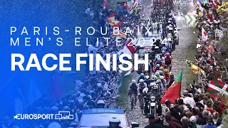 STUNNING Performance! 🤩 | Paris-Roubaix Men Elite 2024 Race Finish | Eurosport Cycling