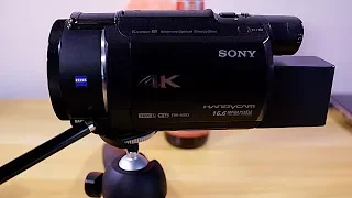 Class: Best 4K Video Settings For The Sony FDR-AX53 and  FDR-AX33