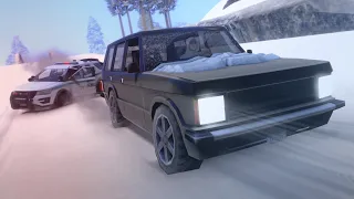 😨 ПОГОНЯ со СТРЕЛЬБОЙ по полиции в GTA SAMP!