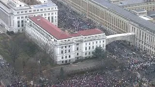 Massive turnout for Women's March on Washington