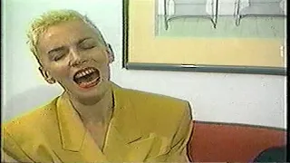 Eurythmics We Too Are One Los Angeles TV Interview + Performances (1989)