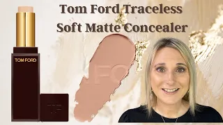 TOM FORD Traceless Soft Matte Concealer/Application and Swatch Comparisons/Brand New Makeup Release