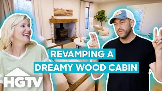 Dave & Jenny Update A Dreamy Wood Cabin | Fixer To Fabulous