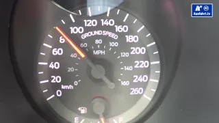 2015 Ford Mustang GT 0-100 kmh kph 0-60 mph Tachovideo Beschleunigung Acceleration