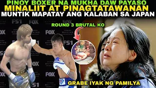 PINOY na mukhang PAYASO minaliit at TINAWANAN muntik MAPATAY ang KALABAN na Japanese Champion