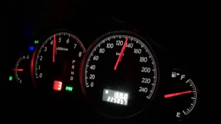 Разгон /ACCELERATION SUBARU OUTBACK 2008 2.5AT 127kW 0-140 KM