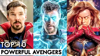 Top 10 Most Powerful Avengers Of MCU | Explained In Hindi | BNN Review