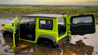 How Much Detail Can You Cram Into One RC? The FMS Suzuki Jimny 1/12th 4x4 Unboxing, Run & Review
