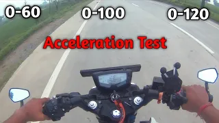 Apache RTR 200 4v Acceleration Test | 0-60,0-100,0-120