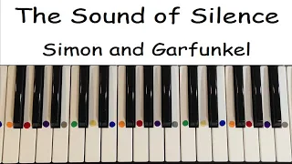 The Sound of Silence - Simon & Garfunkel. Free music sheet / Ноты бесплатно