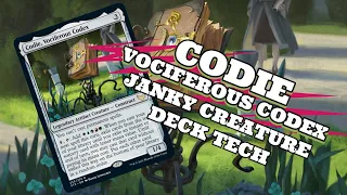 Codie, Vociferous Codex JANKY Commander Deck Tech! | MTG EDH | Magic The Gathering