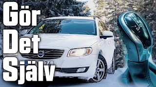 Volvo V70 Service || Byter Växellådsolja (Aisin TF-80 SC Geartronic 6 Växlad Automat) || D4 AWD 2015