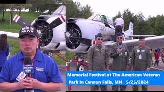 Memorial Festival at The American Veteran  Park In Cannon Falls, MN 5/25/2024