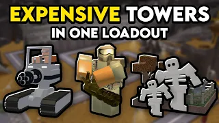 Graveyard, Zed and Golden Commando in Same Loadout - Roblox Tower Battles