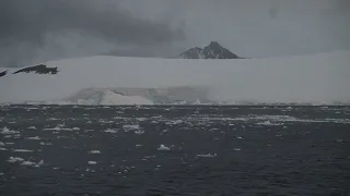 38 minutes cruising Antarctica evening into night, incredible nature