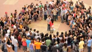 OFFICIAL Trang and Nam Proposal Flash Mob at UCLA 924-11