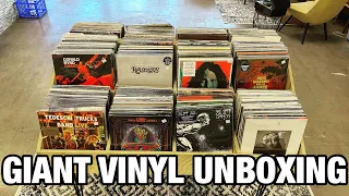 New Arrivals in the Shop! Huge Vinyl Record Unboxing! Rock, Psych, Jazz, Blues and more!