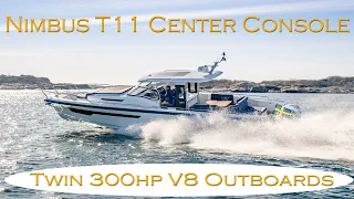 Nimbus T11 Center Console Review - (2021 Ft Lauderdale International Boat Show)