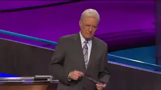 ALEX TREBEK IN TEARS AFTER CONTESTANT ANSWER