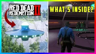What Happens If You Get Inside Of The Alien UFO In Red Dead Redemption 2? (Mystery SOLVED)