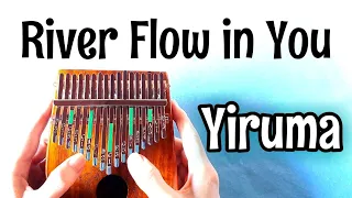Yiruma - River Flow in You (Easy Kalimba Tabs/Tutorial/Play-Along) - Kalimba Cover