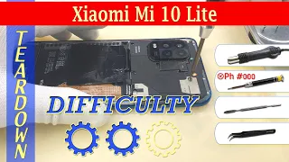 Xiaomi Mi 10 Lite M2002J9G 📱 Teardown Take apart Tutorial