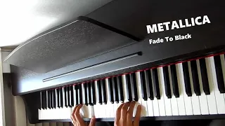 Metallica - Fade To Black (Piano Cover)