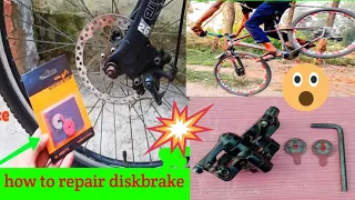 how to repair cycle disk brake