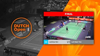 Lakshya Sen vs Loh Kean Yew - Dutch Open 2021 MS F