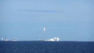 SpaceX CRS-13 Launch and Landing from Cape Canaveral, December 15, 2017