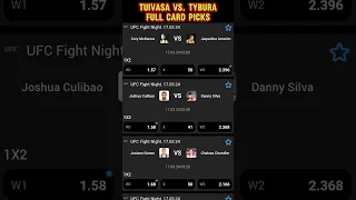 TUIVASA VS TYBURA FULL CARD PICKS|UFC BETS.