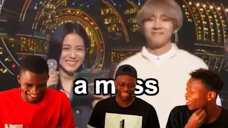 DOUBLE CHAOS! REACTION TO DON'T PUT BTS AND BLACKPINK IN THE SAME ROOM